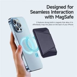 iP 12/13/14/15/16 Series . Dux Ducis Magnetic PU Leather Wallet Stand with MagSafe, Scbwarz – Bild 5