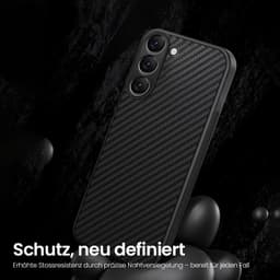 Samsung Galaxy A53 - Robusta custodia in TPU con effetto carbonio, nero – Bild 2