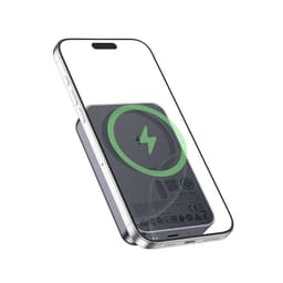 Hoco - J160A Powerbank 10000mAh, 20W+PD20W, nero, ricarica wireless, nero – Bild 1