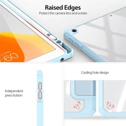 Apple iPad Air 4/5 10.9 / iPad Air 11 (2024/2025) - Dux Ducis Toby Series with Apple Pencil holder, blue – Bild 2