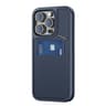 Dux Ducis - iPhone 16 - Rafi II Kickstand Mag Case mit MagSafe, RFID-blockierend, vertikaler Stand, Blau