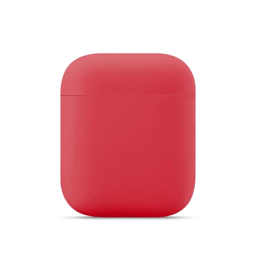 Custodia in silicone per Airpods 1a+2a generazione rosso