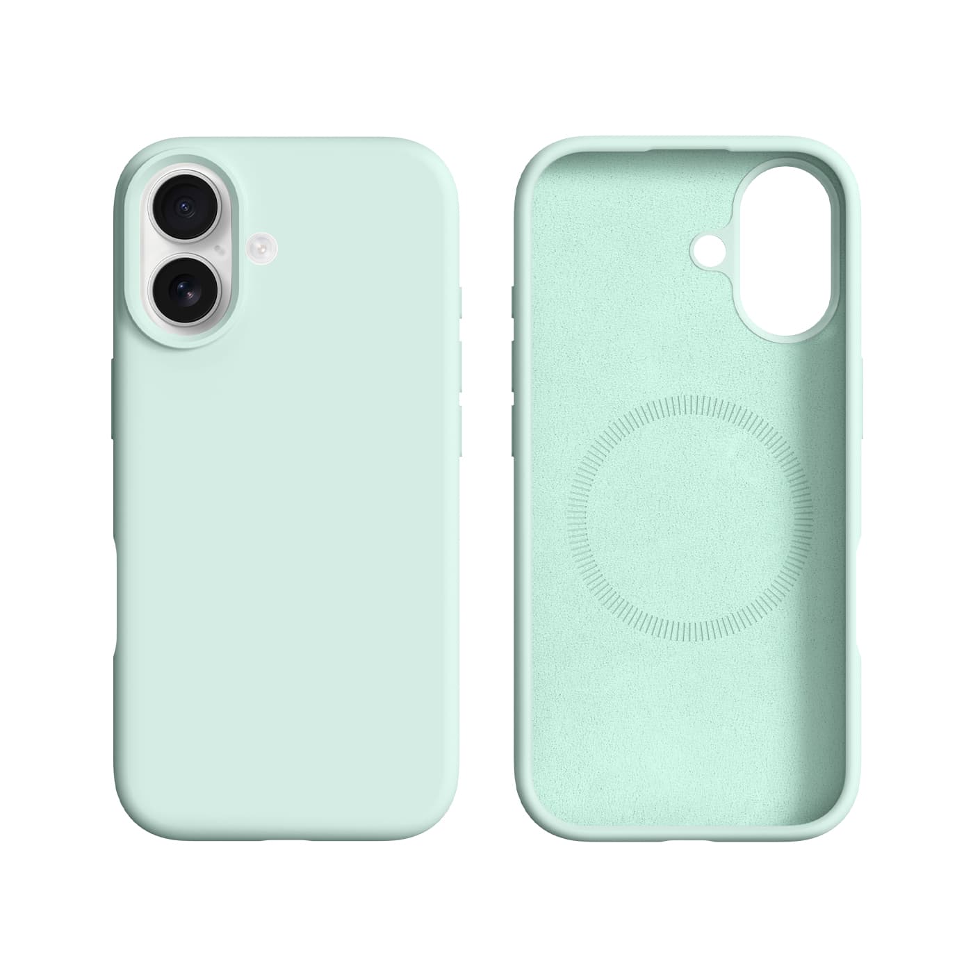 RPD - iPhone 17 Burom Silicone Case mit MagSafe, Grün