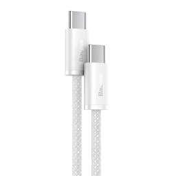 Baseus - Dynamic Series - Type-C to Type-C fast charging cable, 100W 1m, white (CALD000202) – Bild 6