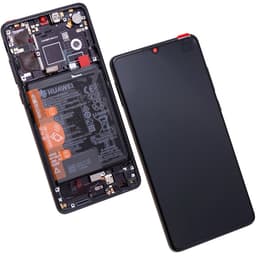 Huawei P30 – vetro anteriore / LCD arancione, nuovo, originale – Bild 1