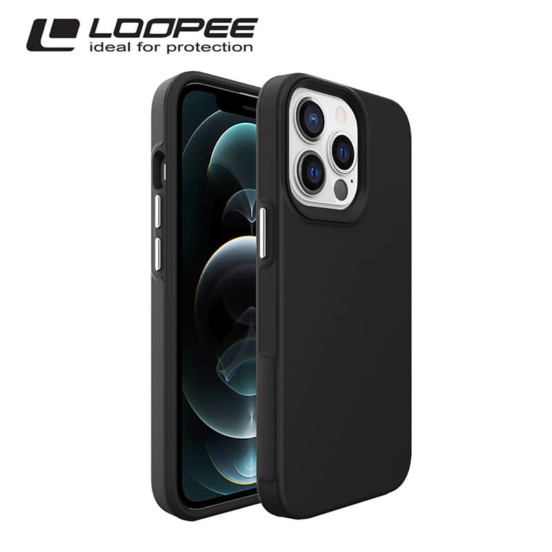iPhone 13 Pro Max - Loopee Shock Proof Case schwarz