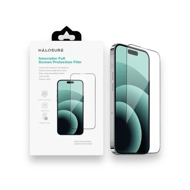 iPhone Air - Verre blindé Halosure Pioneros HD, transparent