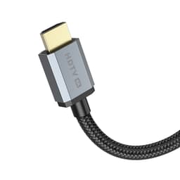 Hoco US03 HDTV 2.0 Male to Male 4K HDMI cable, 1 meter, black – Bild 6