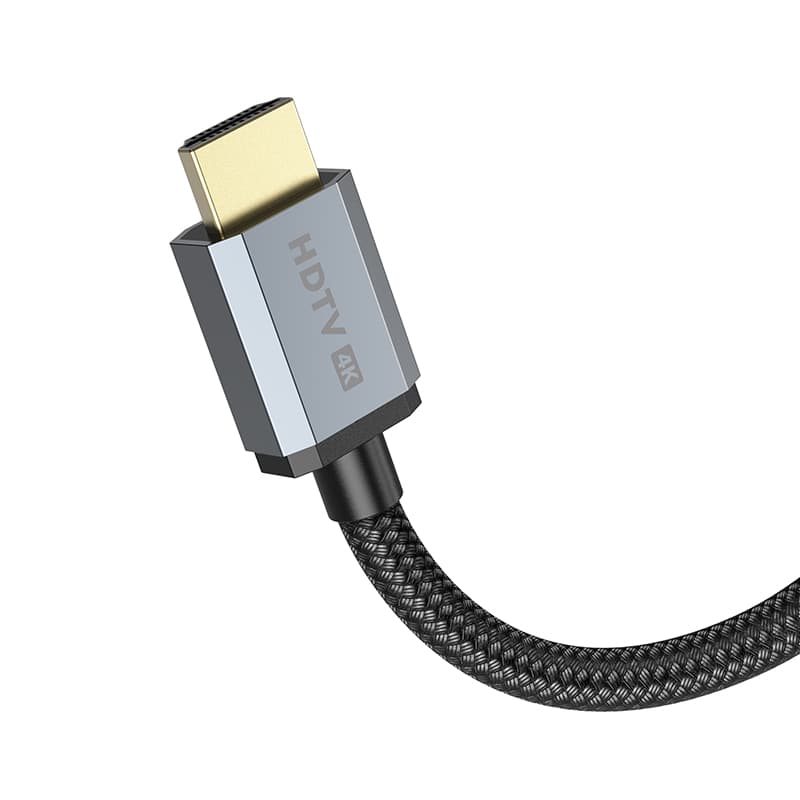 Hoco US03 HDTV 2.0 Male to Male 4K HDMI Kabel, 2 Meter, schwarz – 4