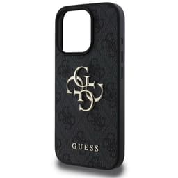iPhone 16 Pro - Guess Metal Logo Case noir GUHCP16L4GMGGR – Bild 6