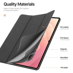 Samsung Galaxy Tab S11 Ultra - Serie Dux Ducis Domo, custodia flip stand-up, nero – Bild 5