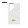 Samsung Galaxy S24 Ultra - Custodia in plastica glitterata Diamonds in bianco