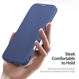 Dux Ducis - iPhone 16 Pro - Custodia Skin X Pro Series con MagSafe e supporto ad anello a 360°, blu – Bild 9