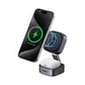 Ugreen - Chargeur magnétique pliable 2 en 1 Qi2 (W702 / 35316), gris/noir