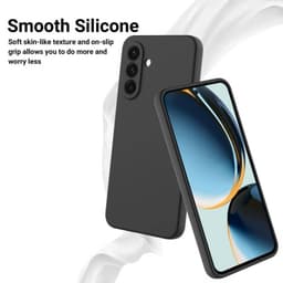 Samsung Galaxy S26 - Silicone protective case, black – Bild 3