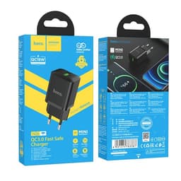 Hoco N26 18W USB-Adapter QC3.0 black – Bild 1