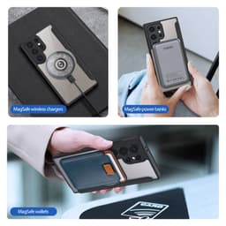 Dux Ducis - Galaxy S23 Ultra - Housse Skin X Pro Series avec MagSafe, noir – Bild 5