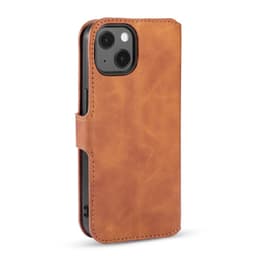 iPhone 13 Mini - DG.MING Vintage Flip Case, 3 card slots, magnetic closure, camel brown – Bild 5