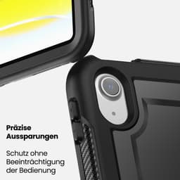 iPad 10.2” (iPad 7/8/9) - RPD HEX-G FE Rugged Case mit Griff, Kickstand & Pencil Holder, schwarz – Bild 4