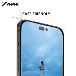 ANANK 2.5D Transparent Anti-Blue-Light Edition - Anti-blue light armored glass for iPhone 15 Plus – Bild 8