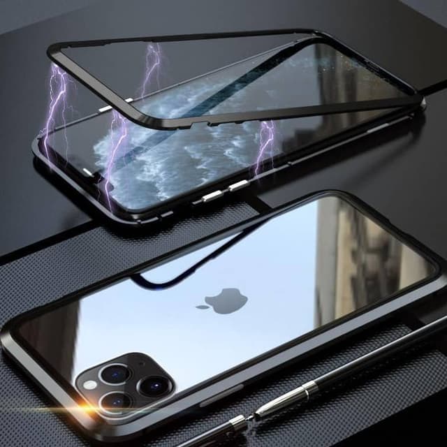 Samsung Galaxy A50 - 360 Magnetic Full Cover Case, black