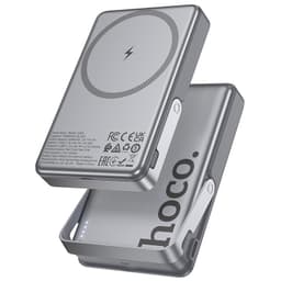 Hoco - Q36A Sunlight PD20W Powerbank magnetisch saugend + Halter, 10000mAh, dunkelgrau – Bild 1