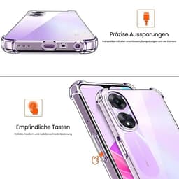 Oppo A78 5G - Airpillow transparent – Bild 6