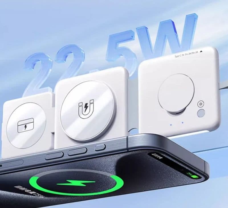 REMAX - RP-W87 Caricabatterie wireless 22,5W, bianco – 3