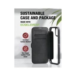 iPhone 14 Plus - Raptic/X-Doria Urban Folio - Custodia Flip per esterni, nero – Bild 4