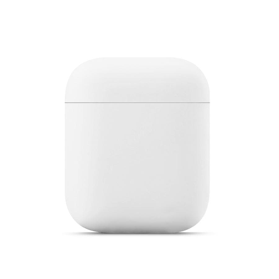 Custodia in silicone per Airpods 1a+2a generazione, bianco