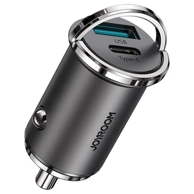 Joyroom - C-A35 45W Mini 2-port ring-pull fast car charger Tarnish