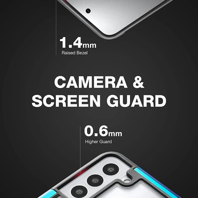Samsung Galaxy S23 Plus - Custodia Raptic/X-Doria Defense Shield con cornice colorata – 4