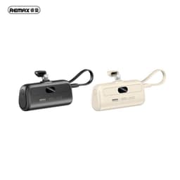 REMAX RPP-77 Capsule Series 20W Powerbank 5000mAh with iPhone Cable Quick Charge, Black – Bild 2