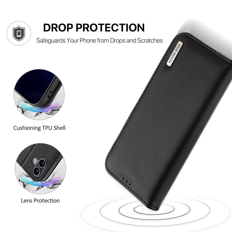 iPhone 17 - Dux Ducis Hivo Series noir – 3