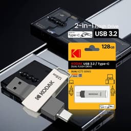 Unità flash USB Kodak da 128 GB (serie K273 doppia) – Bild 1