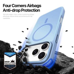 iPhone 17 Pro Max - Dux Ducis Yind Series with Magsafe in blue – Bild 8
