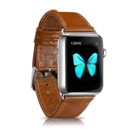 iCarer Retro Lederarmband für Apple Watch – 38 mm, Coffee Braun (RIW115-YB) – Bild 2