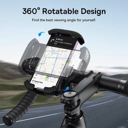 Baseus Serie QuickGo - Porta cellulare per bicicletta, nero (C40561500113-00) – Bild 3