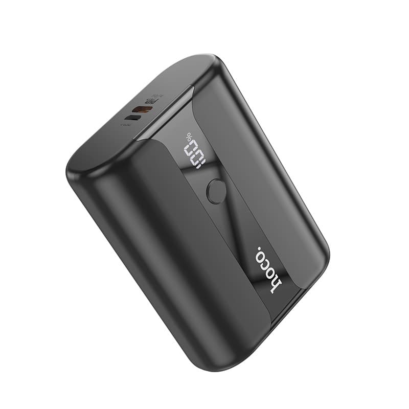Hoco - Q3 Pro Powerbank 10000mAh, 22.5W+PD20W, nero, compatibile con smartphone e tablet, nero – 3