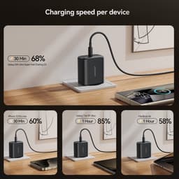 Joyroom - Chargeur USB-C 45W GaN, noir (EU) (JR-TCG13) – Bild 6