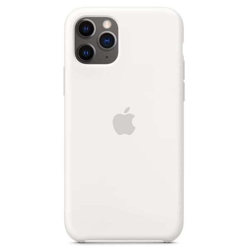 Apple - iPhone 11 Pro Silicone Case, Weiss