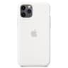 Apple - Custodia in silicone per iPhone 11 Pro, bianca