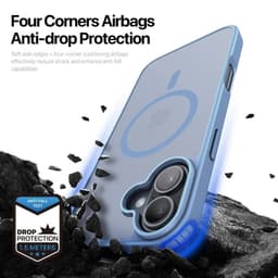 iPhone 17 - Dux Ducis Yind Series avec Magsafe en bleu – Bild 8