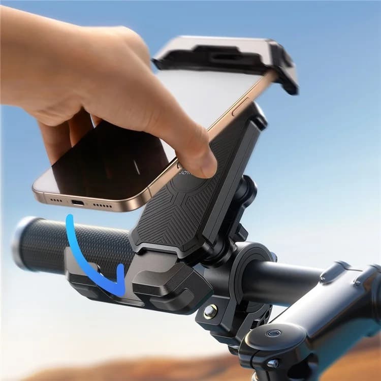 Joyroom - Portacellulare da bicicletta Stosseste, nero (JR-ZS428) – 4