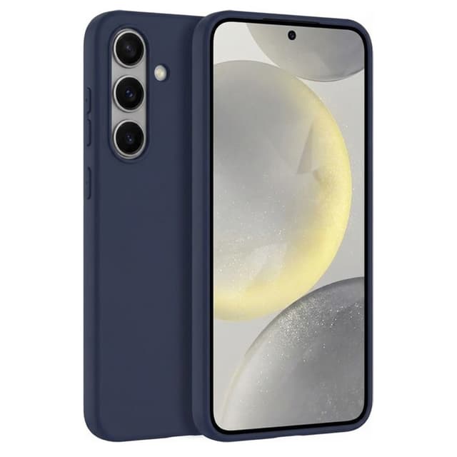 Samsung Galaxy A26 - Custodia a membrana in silicone X-Level, blu scuro