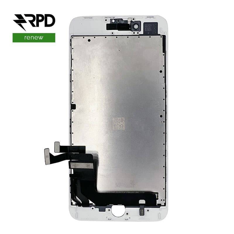 LCD für iPhone 8 PLUS Frontglas / LCD weiss original, renewed (DTP) – 2