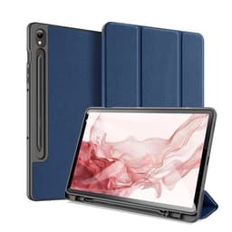 Samsung Galaxy Tab S9 - Serie Dux Ducis Domo, custodia flip stand-up, blu – Bild 1