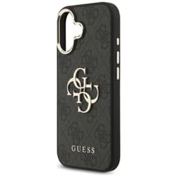 iPhone 17 - Guess Metal Logo Gold Case, Black GUHCP17S4GMGCGR – Bild 5