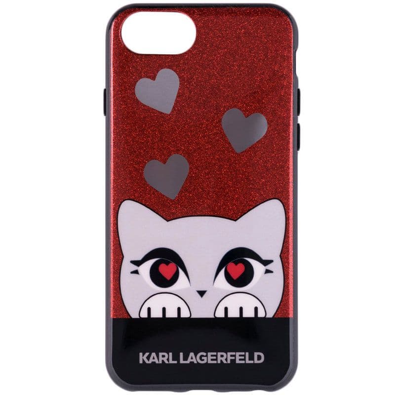 iPhone 7/6S/6 - Karl KLHCP7VDCRE, Backcase, rot