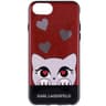 iPhone 7/6S/6 - Karl KLHCP7VDCRE, Backcase, rot